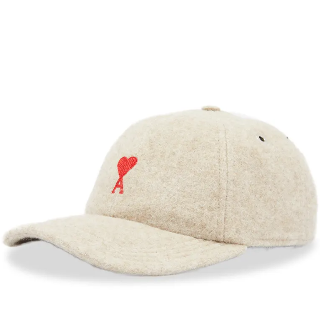 AMI | Small A Heart Wool Cap